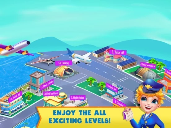 Изображение игры: My Airport: Airplane Games