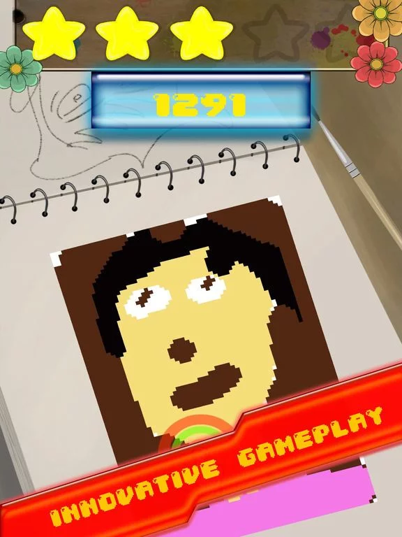 Изображение игры: Pixel painter story