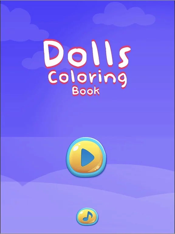 Изображение игры: Dolls Coloring Book