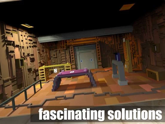 Изображение игры: Room escape in voxels
