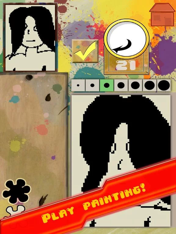 Изображение игры: Pixel painter story