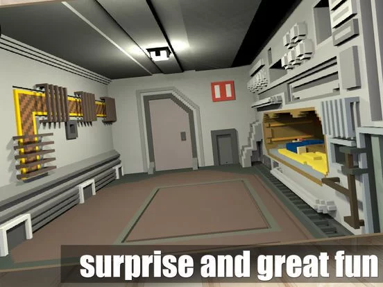 Изображение игры: Room escape in voxels