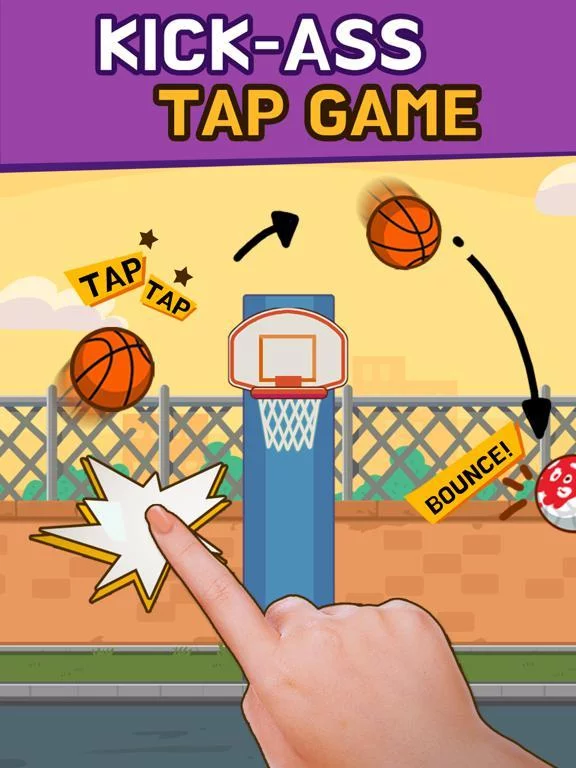 Изображение игры: Flying Hoops!