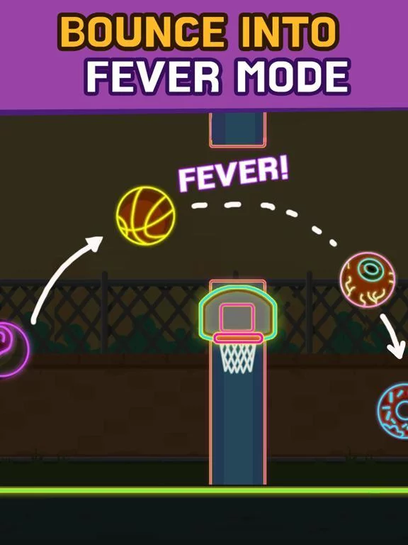 Изображение игры: Flying Hoops!