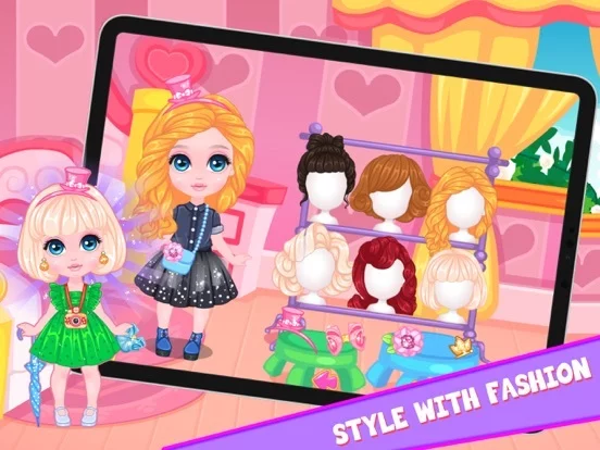 Изображение игры: Mini Fashion Star: Dress Up!