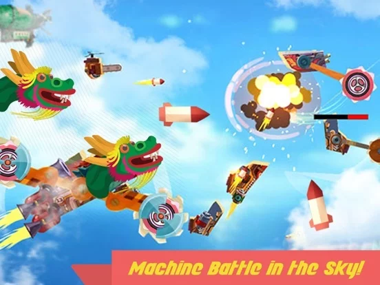 Изображение игры: Sky Wars: Battle Robots