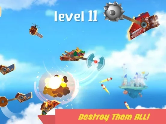 Изображение игры: Sky Wars: Battle Robots