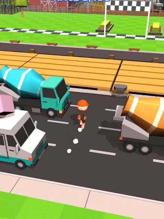 Изображение игры: Crossy Race 3D
