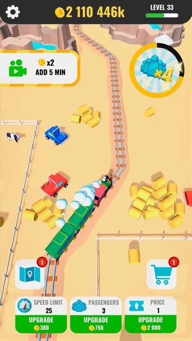 Изображение игры: Rail Idle