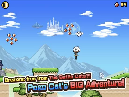 Изображение игры: Go! Go! Pogo Cat
