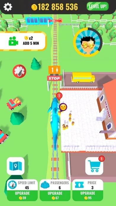 Изображение игры: Rail Idle