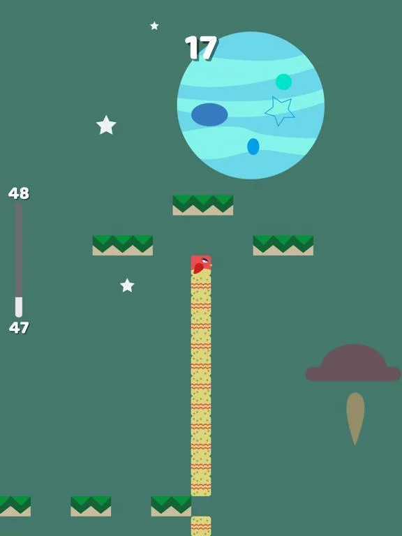 Изображение игры: Square Bird Goes Up