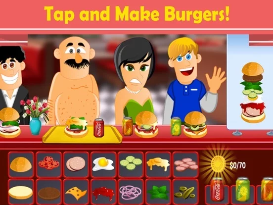 Изображение игры: Burger Money: Cooking Game