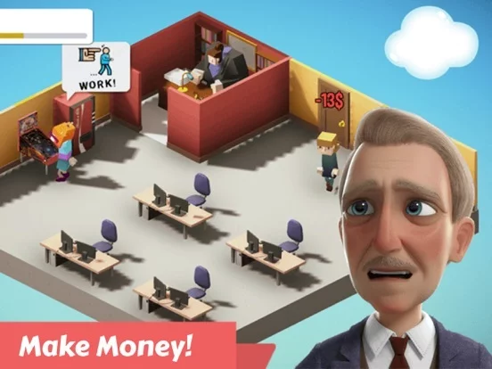 Изображение игры: Angry Boss: Idle Office Tycoon
