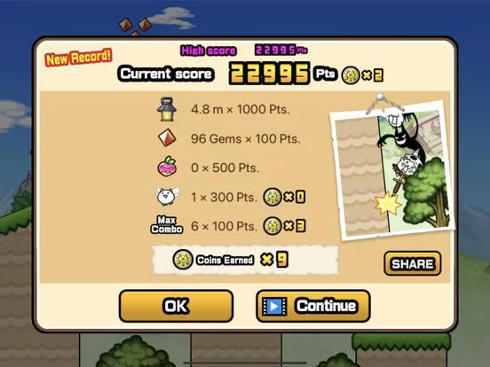 Изображение игры: Go! Go! Pogo Cat