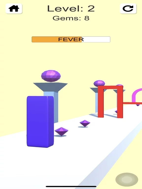 Изображение игры: Shape shift Jelly: 3D Cube !