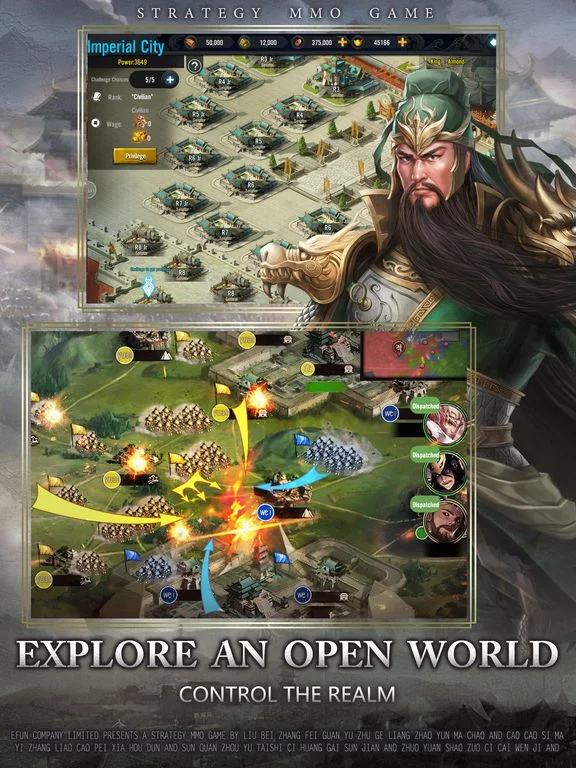 Изображение игры: Three Kingdoms: Massive War