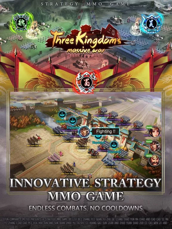 Изображение игры: Three Kingdoms: Massive War