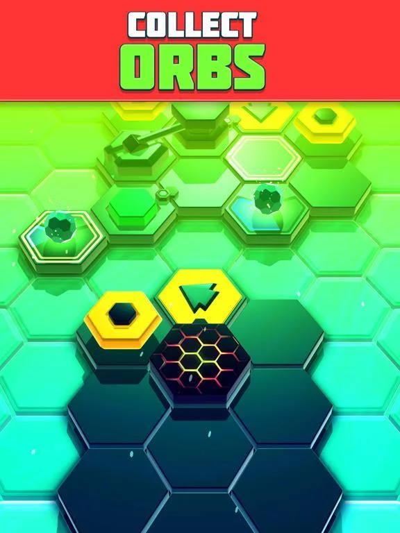 Изображение игры: Hexaflip: The Action Puzzler