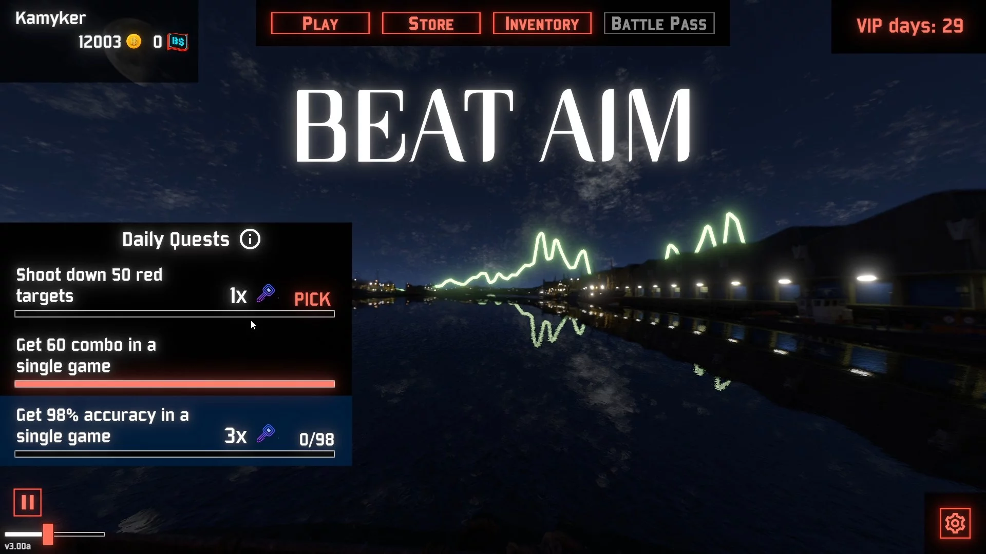 Изображение игры: BeatAim - Rhythm Shooter