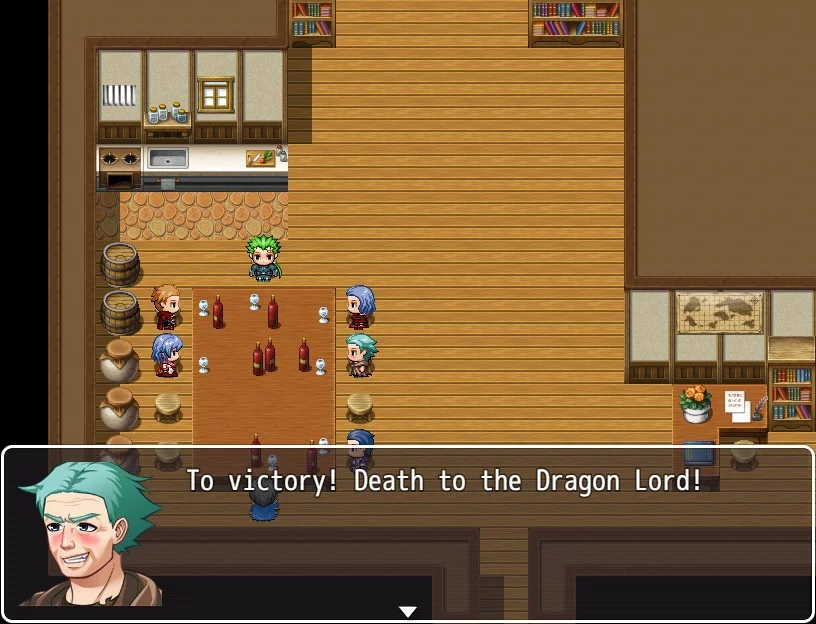 Изображение игры: Death To The Dragon Lord