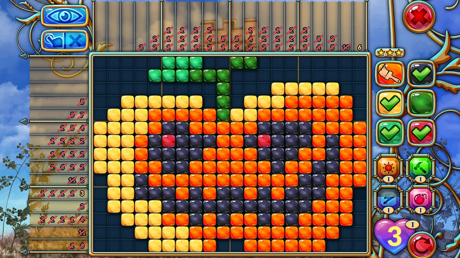 Изображение игры: Travel Mosaics 10: Spooky Halloween