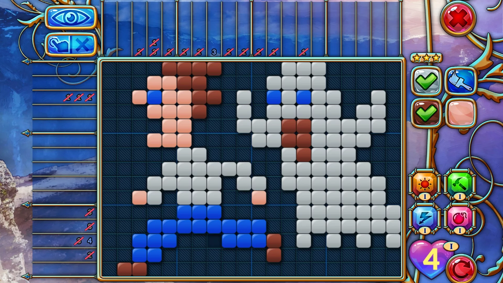 Изображение игры: Travel Mosaics 10: Spooky Halloween