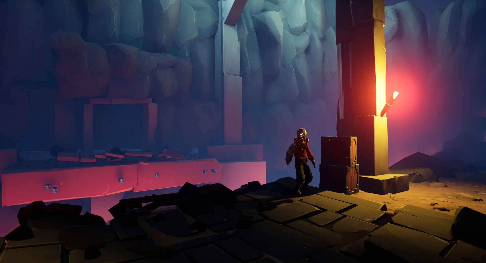 Изображение игры: Lodestone - The crazy cave adventures of mad Stony Tony and his encounter with the exploding rolling stones