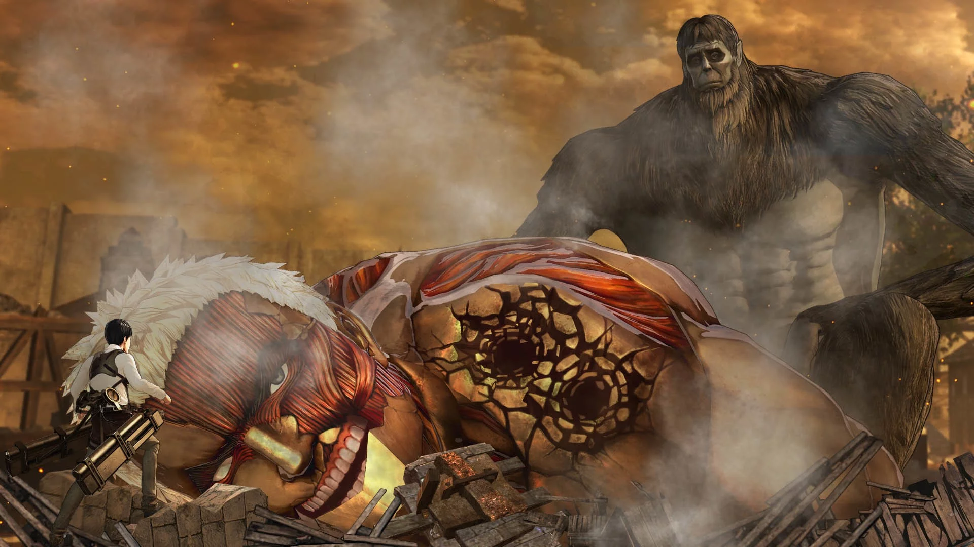 Изображение игры: Attack on Titan 2: Final Battle Upgrade Pack with Bonus