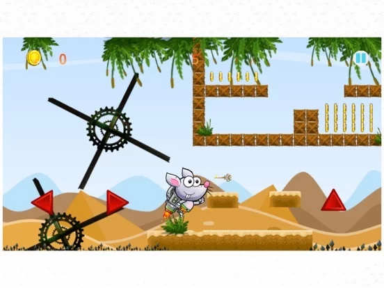 Изображение игры: Super Mouse Adventure 2