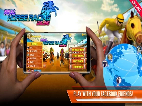 Изображение игры: Real Horse Racing Online