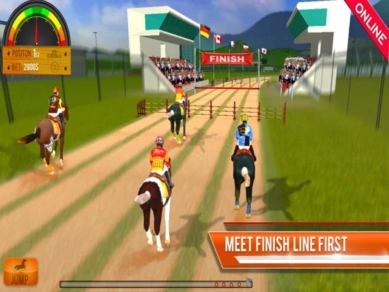 Изображение игры: Real Horse Racing Online