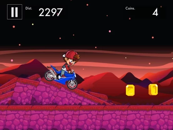 Изображение игры: Ben FastBike: Dirt Track Race
