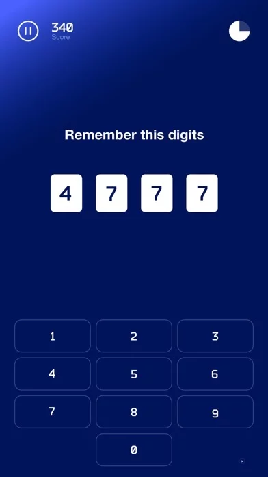 Изображение игры: Rem Number－Memory Training App