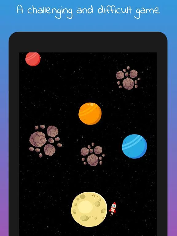 Изображение игры: Space Game: Rocket & Asteroids