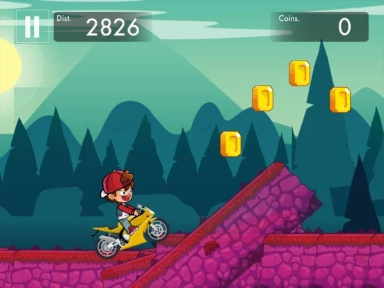 Изображение игры: Ben FastBike: Dirt Track Race