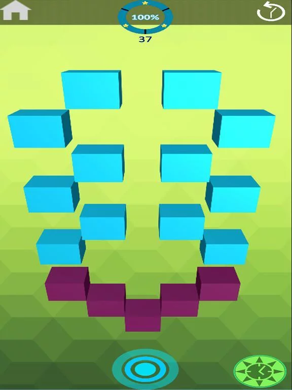 Изображение игры: rolling cube gravity