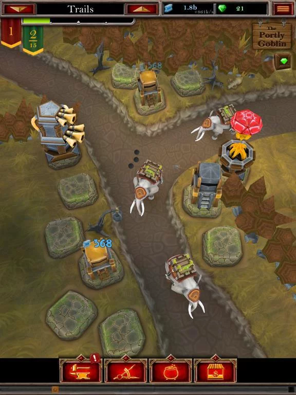 Изображение игры: Castle Fusion Idle Clicker