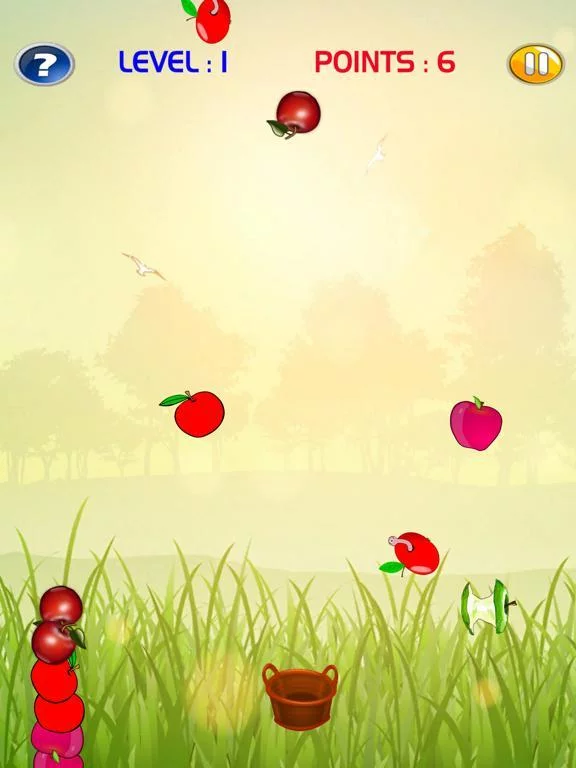 Изображение игры: Catch your apple