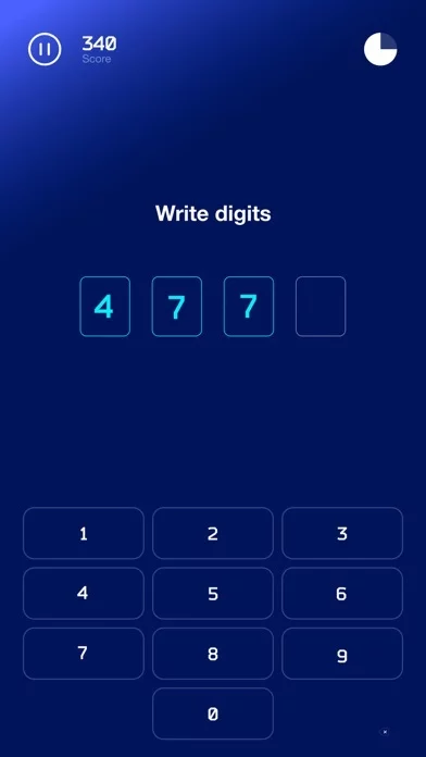 Изображение игры: Rem Number－Memory Training App