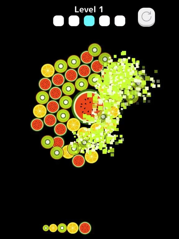 Изображение игры: FruitsBubble