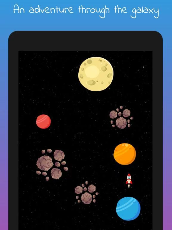 Изображение игры: Space Game: Rocket & Asteroids
