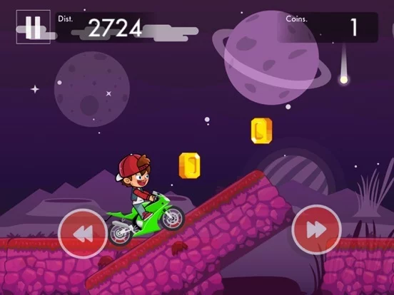 Изображение игры: Ben FastBike: Dirt Track Race