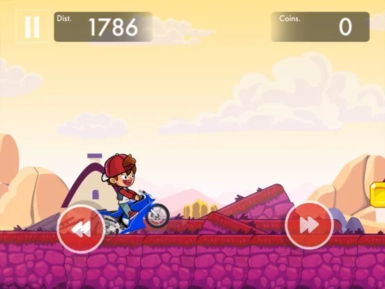 Изображение игры: Ben FastBike: Dirt Track Race