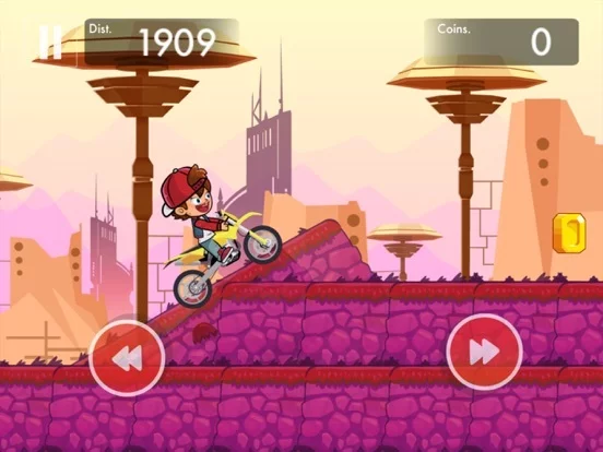 Изображение игры: Ben FastBike: Dirt Track Race
