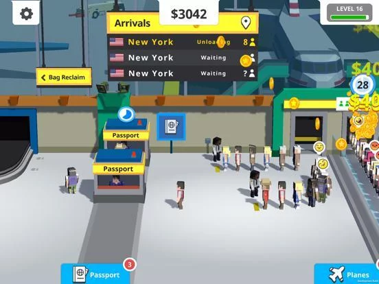 Изображение игры: Idle Tap Airport