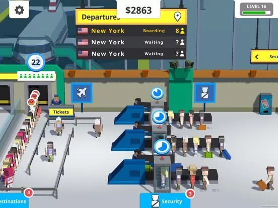 Изображение игры: Idle Tap Airport