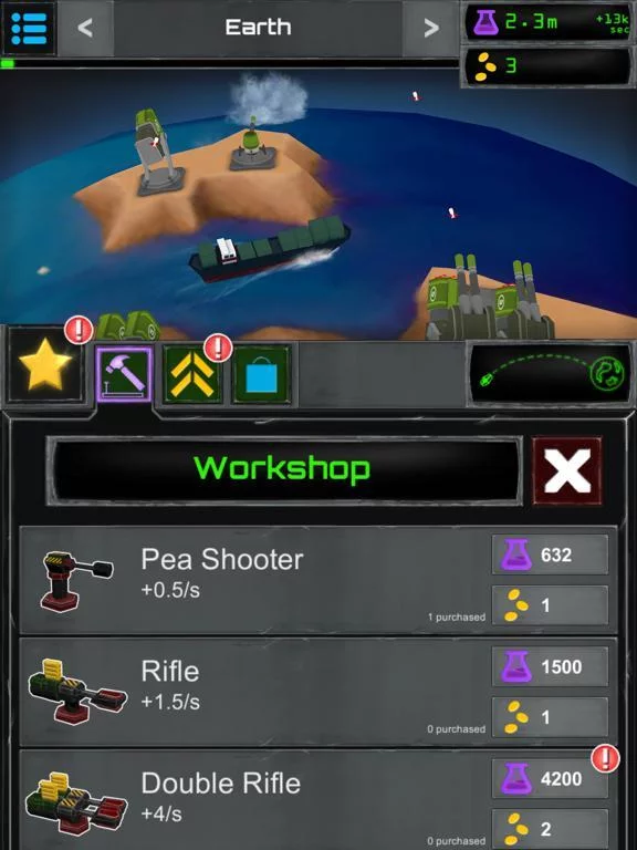 Изображение игры: Turret Fusion