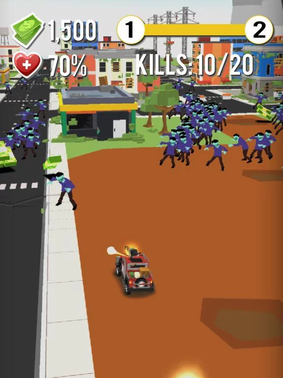 Изображение игры: Zombie Car Survival