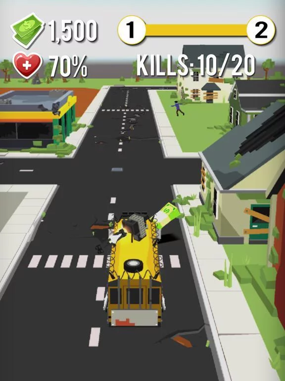 Изображение игры: Zombie Car Survival